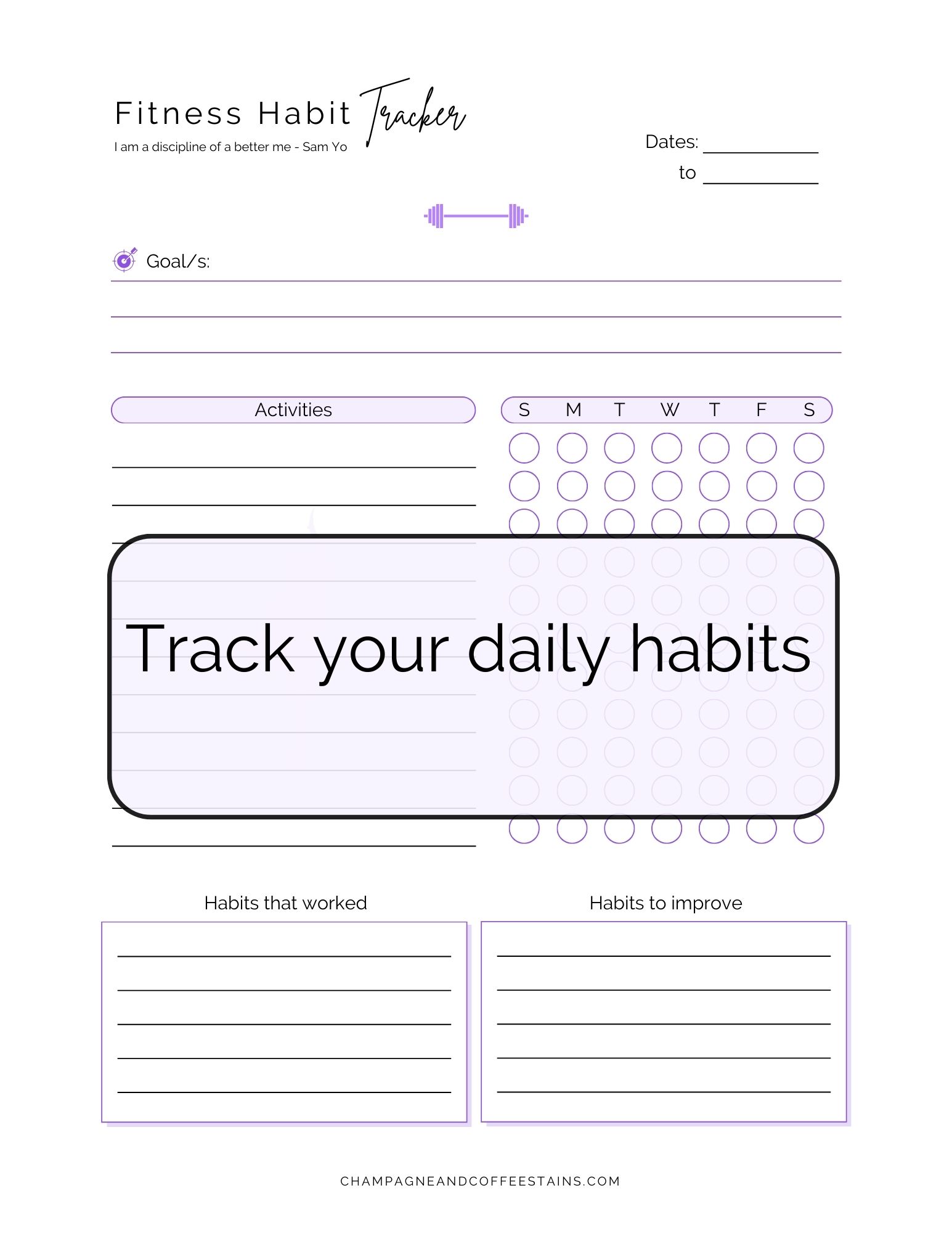 Daily Habits Tracker