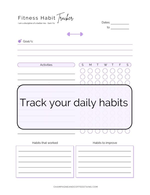 track daily habits
